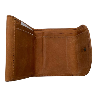 Holzrichter leather wallet, caramel
