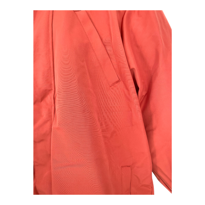 Embassy of Bricks and Logs fairview parka jacket, red | unisex L