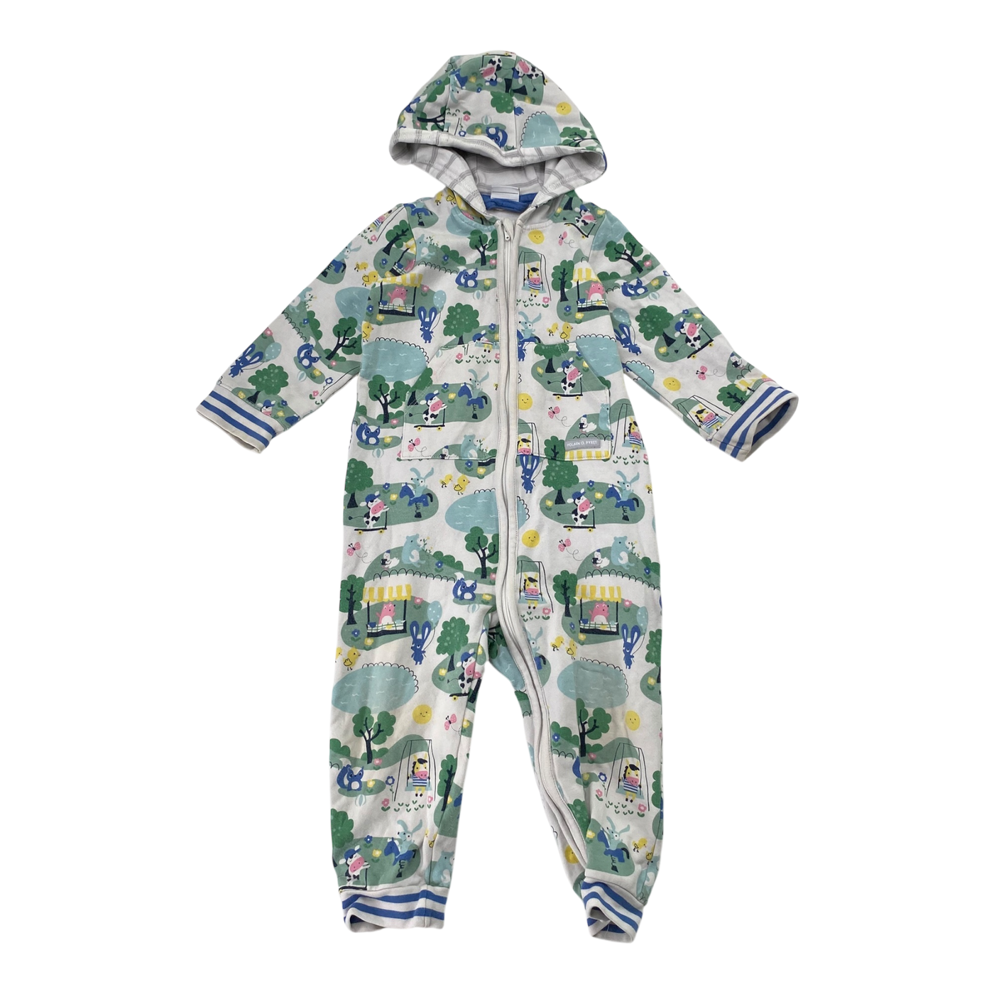 Polarn O. Pyret jumpsuit, multicolor | 80cm