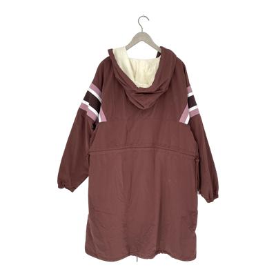 Embassy of Bricks and Logs covelo parka jacket, plum | unisex S
