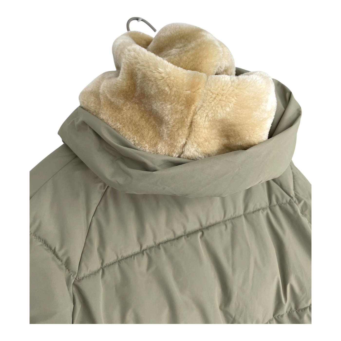 Embassy of Bricks and Logs Lyndon puffer jacket, pale olive | woman S