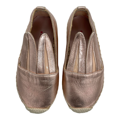 Minna Parikka conejo espadrillo shoes, rose gold | 26