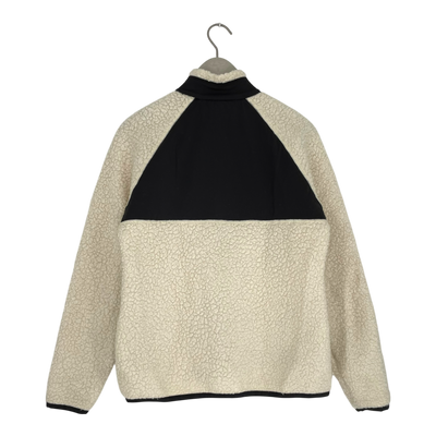 Varg abisko wool zip hoodie, cream | woman M