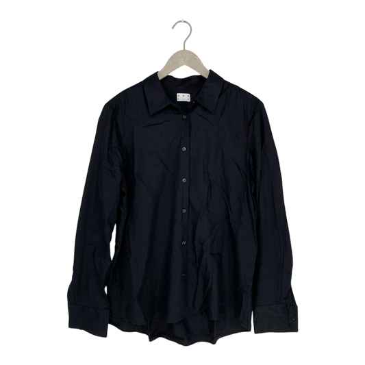 Asket the lyocell shirt, black | woman L