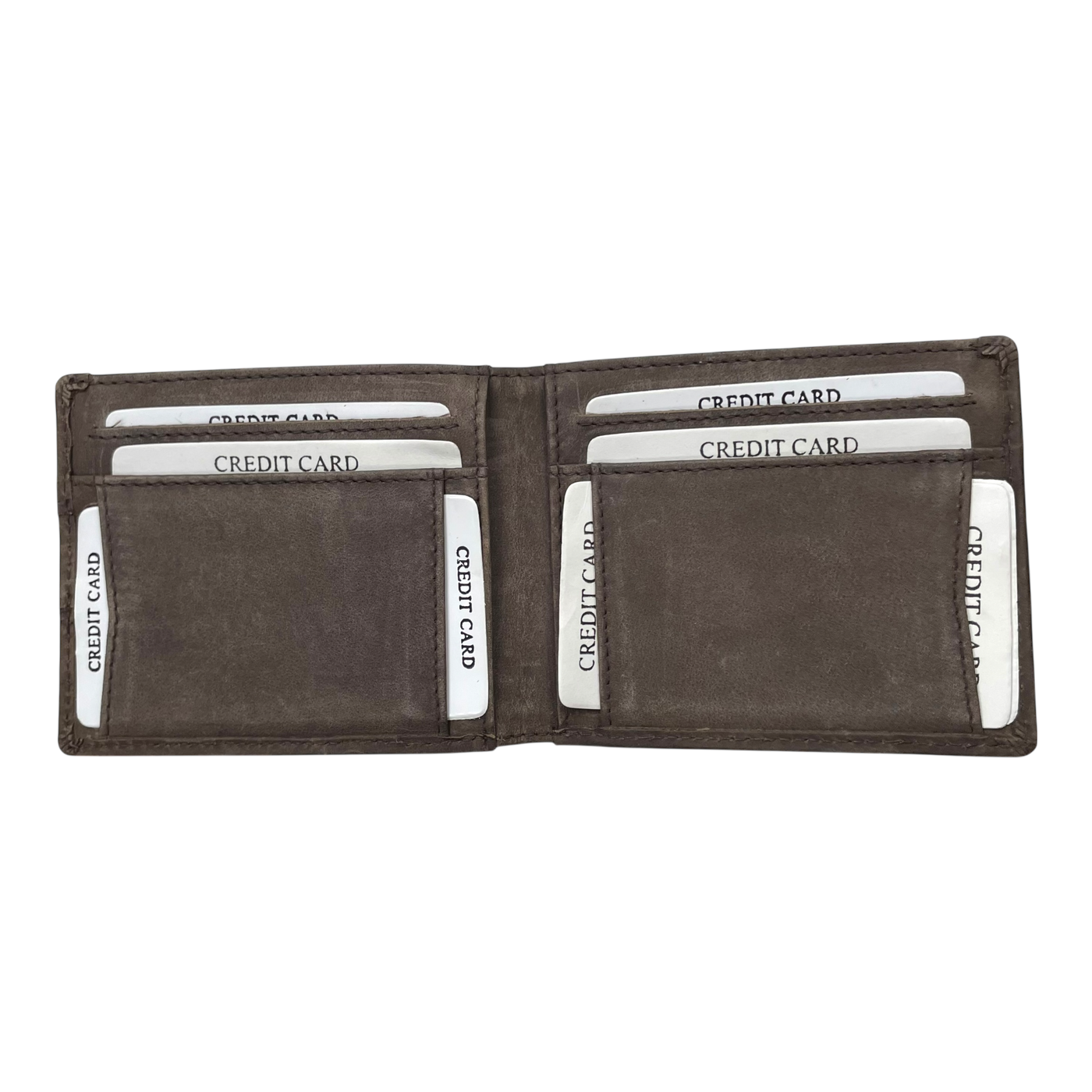 Holzrichter leather wallet, coffee brown