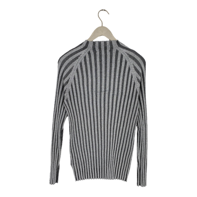 Soft Rebels oaklyn knit shirt, silver | woman M