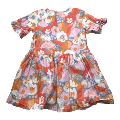 Reima mekkonen dress, flower | 122/128cm