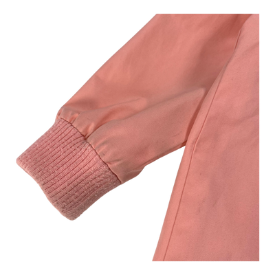 Mini Rodini pico jacket, coral pink | 104/110cm