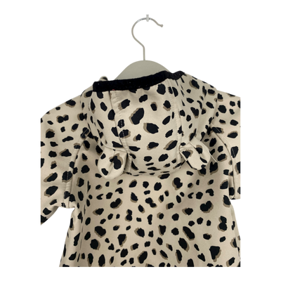 Polarn O. Pyret animal ear softshell overall, beige | 74cm