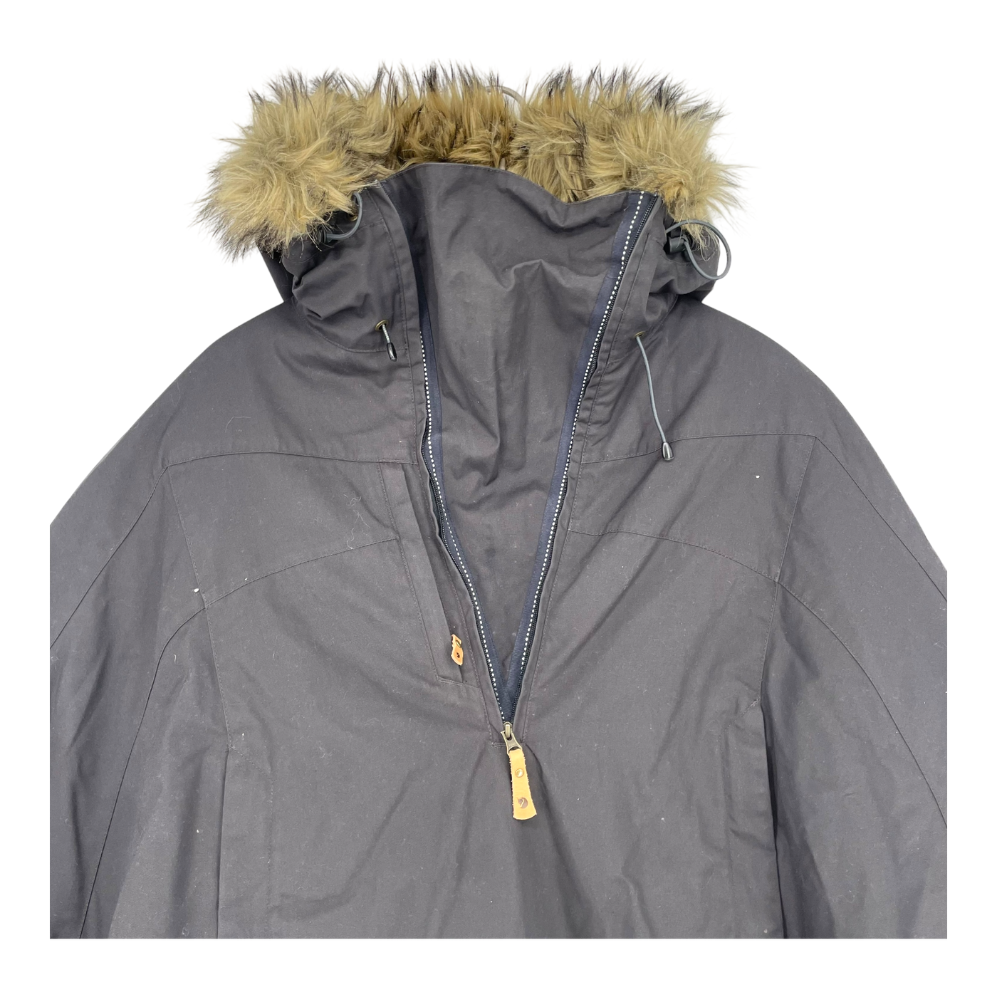 Fjällräven luhkka winter cape, black | unisex S
