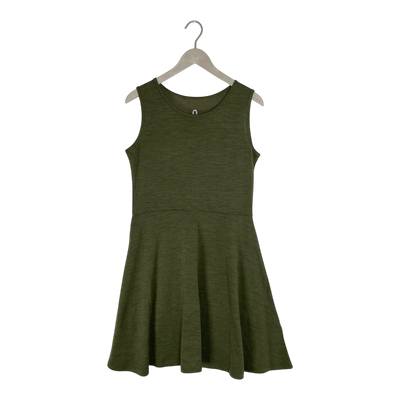 North Outdoor merino dress, green | woman M