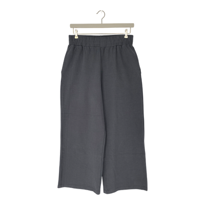 Riva Clothing wide sweatpants, dark grey | woman L