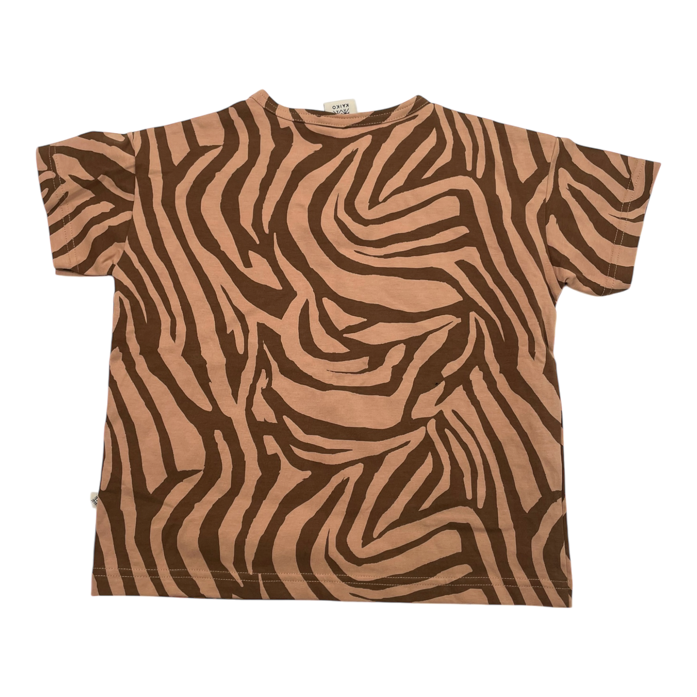 Kaiko t-shirt, caramel / brown | 110/116cm