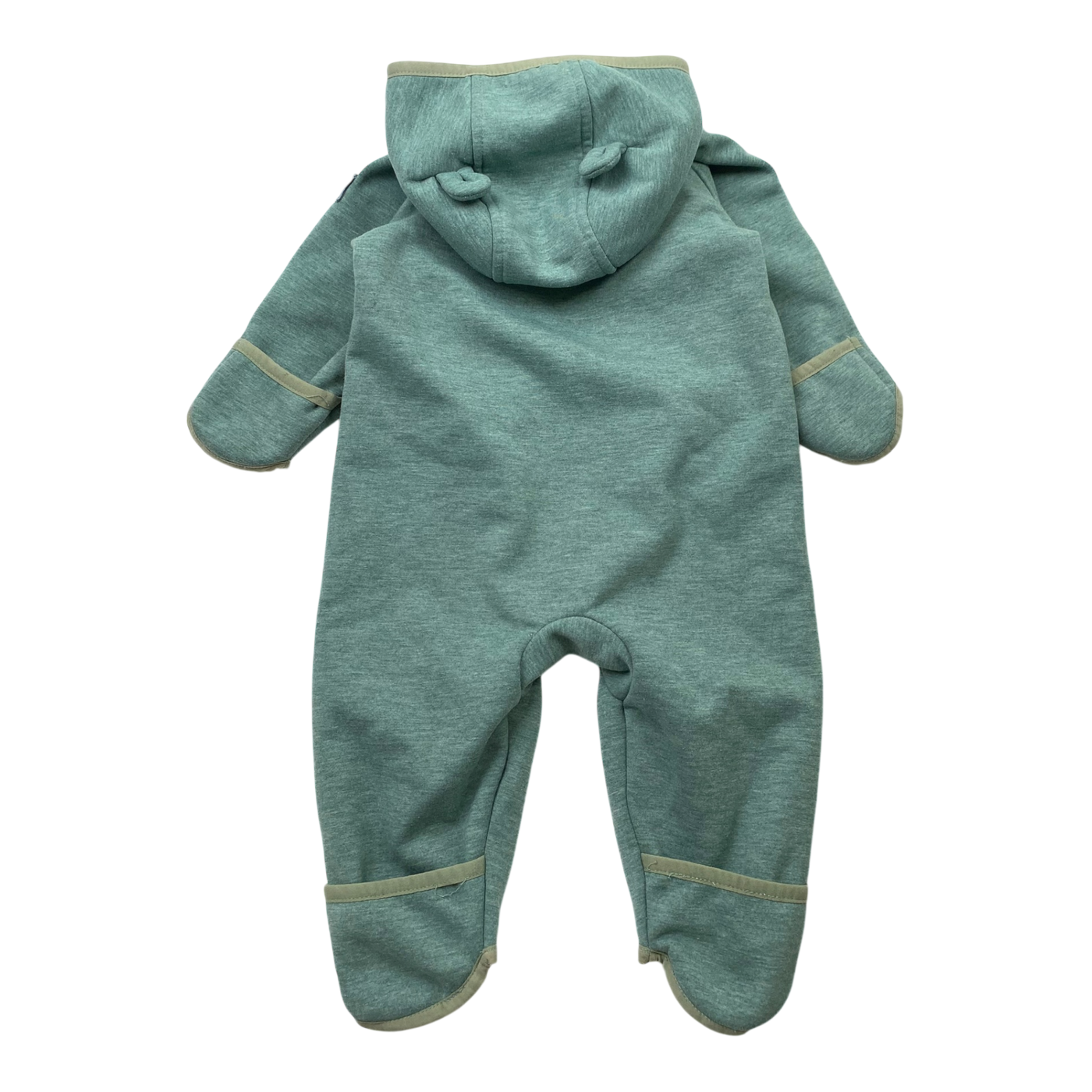 Polarn O. Pyret softshell jumpsuit, mint green | 68cm
