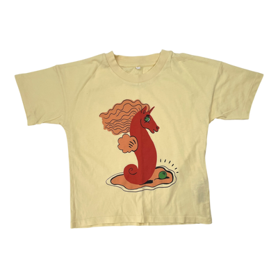 Mini Rodini t-shirt, sea horse | 116/122cm