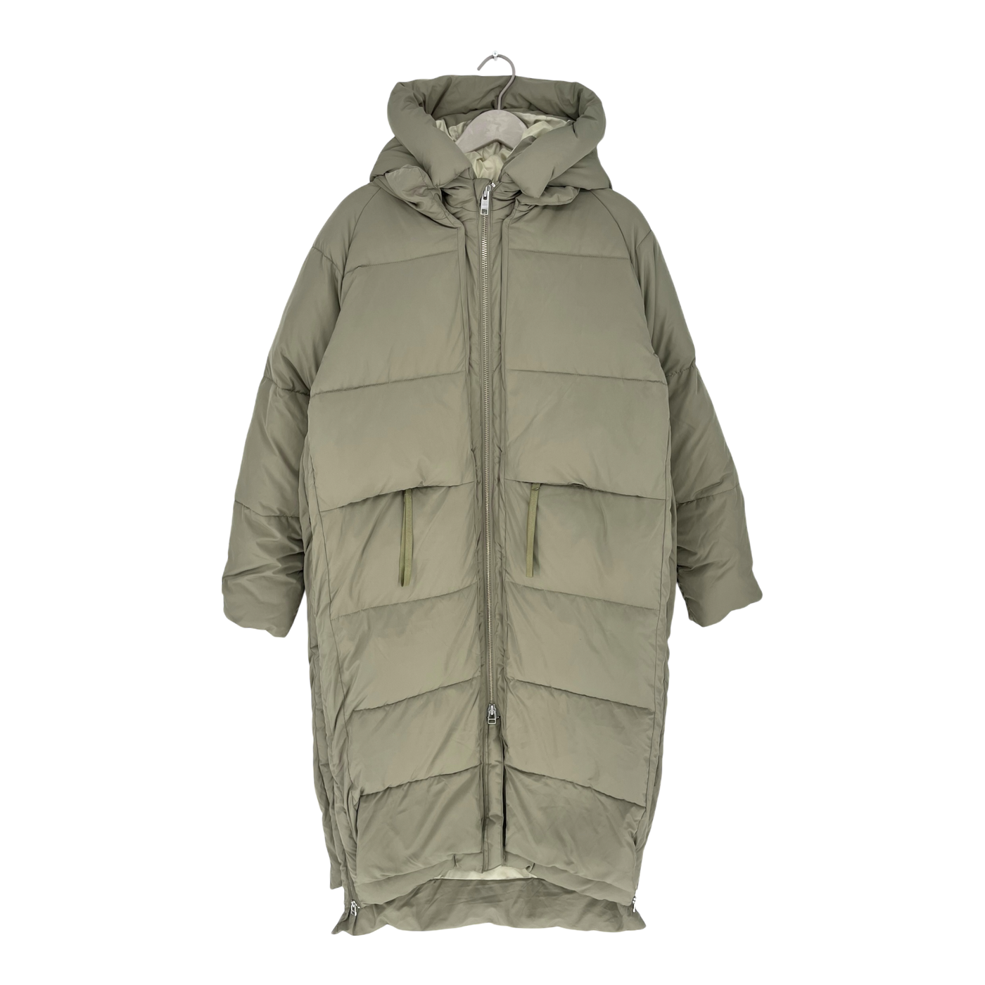 Embassy of Bricks and Logs lourdes puffer jacket, pale olive | unisex L