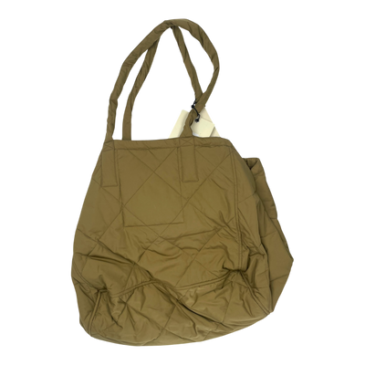 Embassy of Bricks and Logs albi quilted bag, earthy green