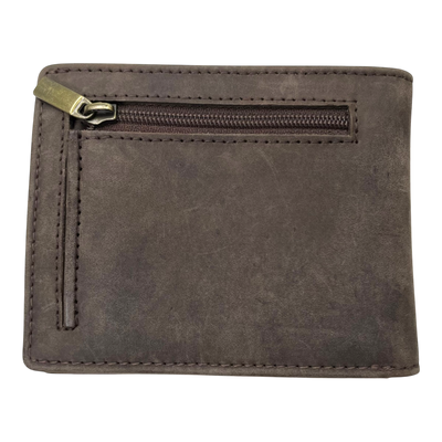Holzrichter leather wallet, coffee brown