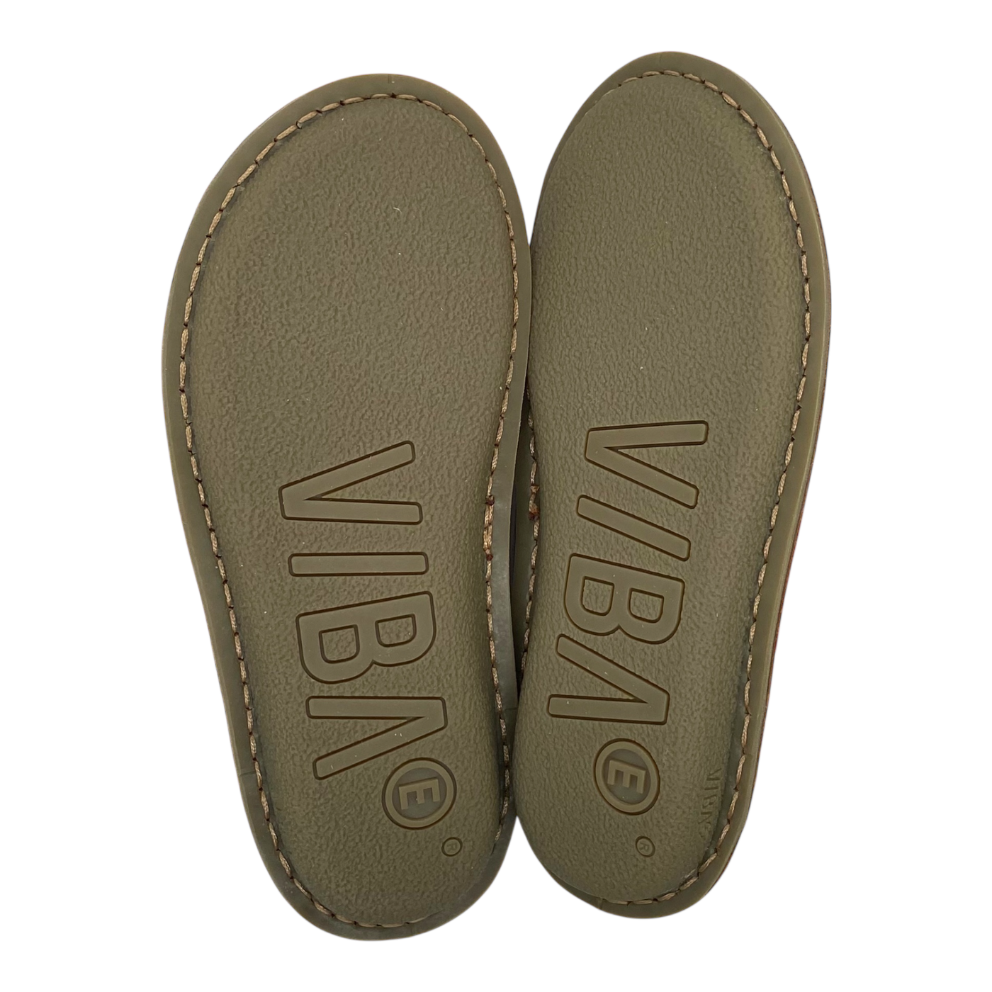 VIBAe Roma leather slippers, cognac brown | 38