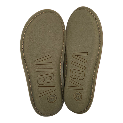 VIBAe Roma leather slippers, cognac brown | 38