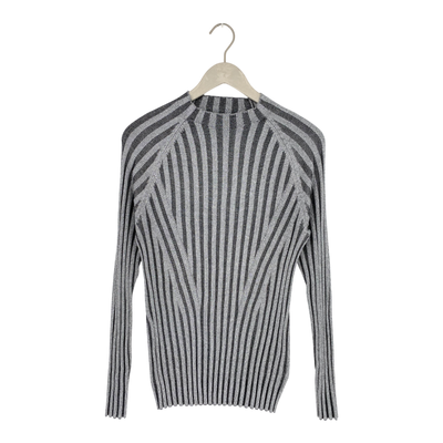 Soft Rebels oaklyn knit shirt, silver | woman M