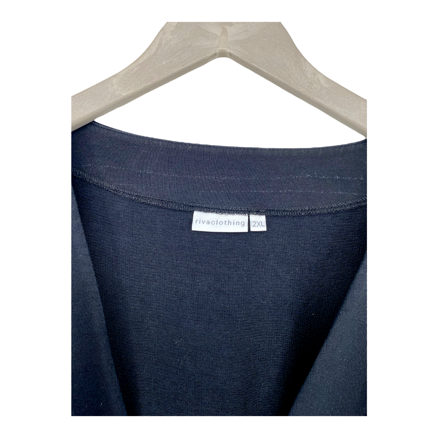 Riva Clothing wrap kimono, black | woman XXL