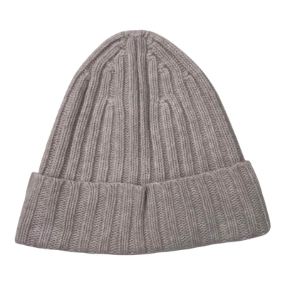 North Outdoor merino wool beanie, grey | adult onesize