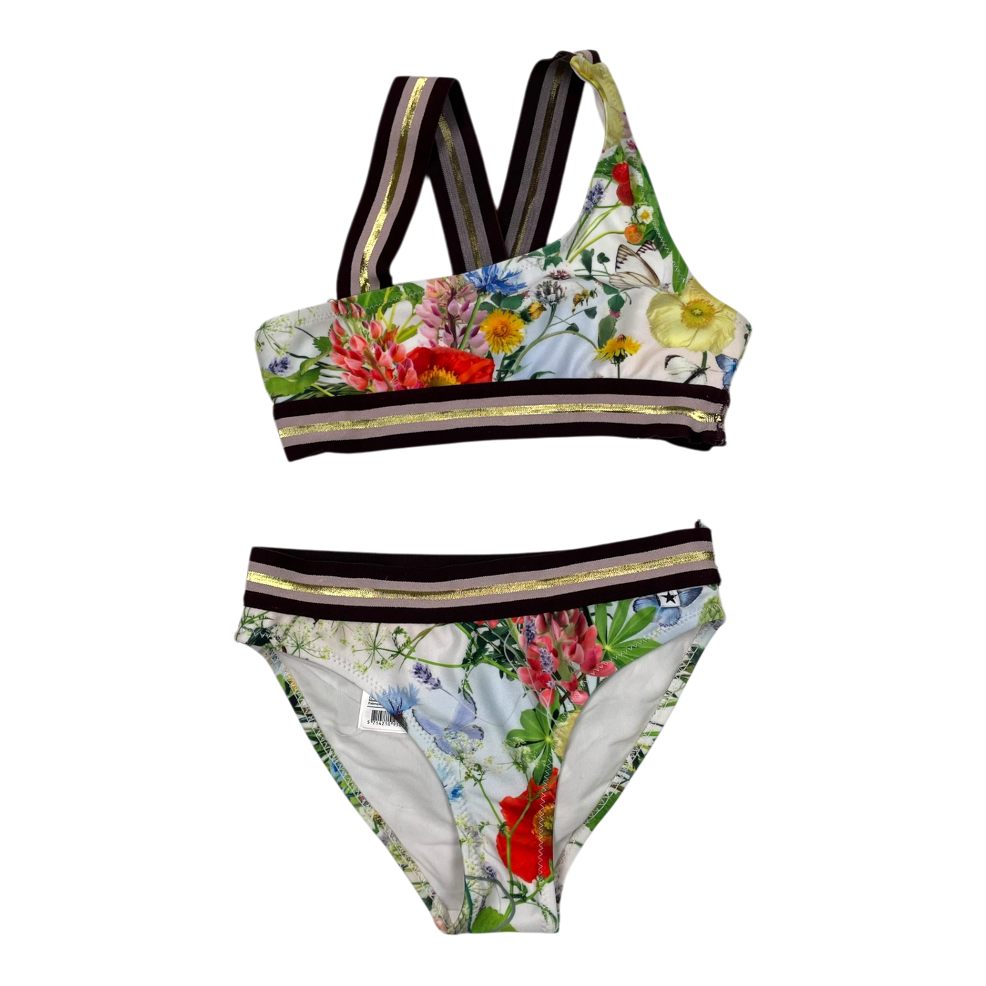 Molo nicola bikini swimsuit, meadow | 110/116cm