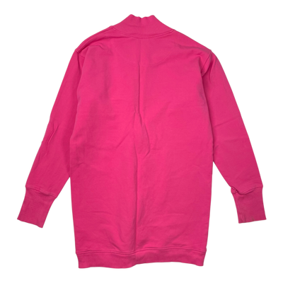 Papu long zipper bomber, hot pink | 134/140cm