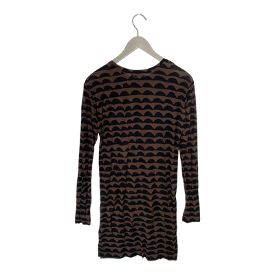 Marimekko ditte tunic, brown | woman S