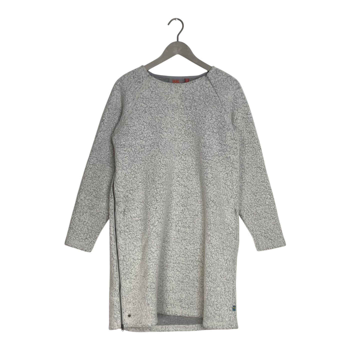 Varg fårö wool dress, platinum | woman L