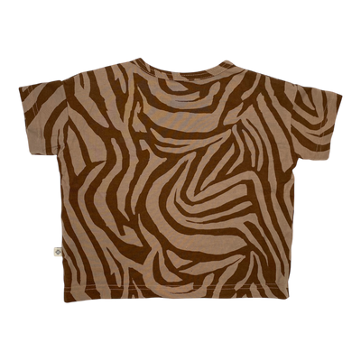 Kaiko t-shirt, zebra | 86/92cm