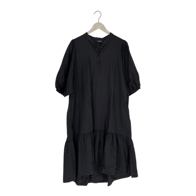 Aarre frill dress, black | woman XXL