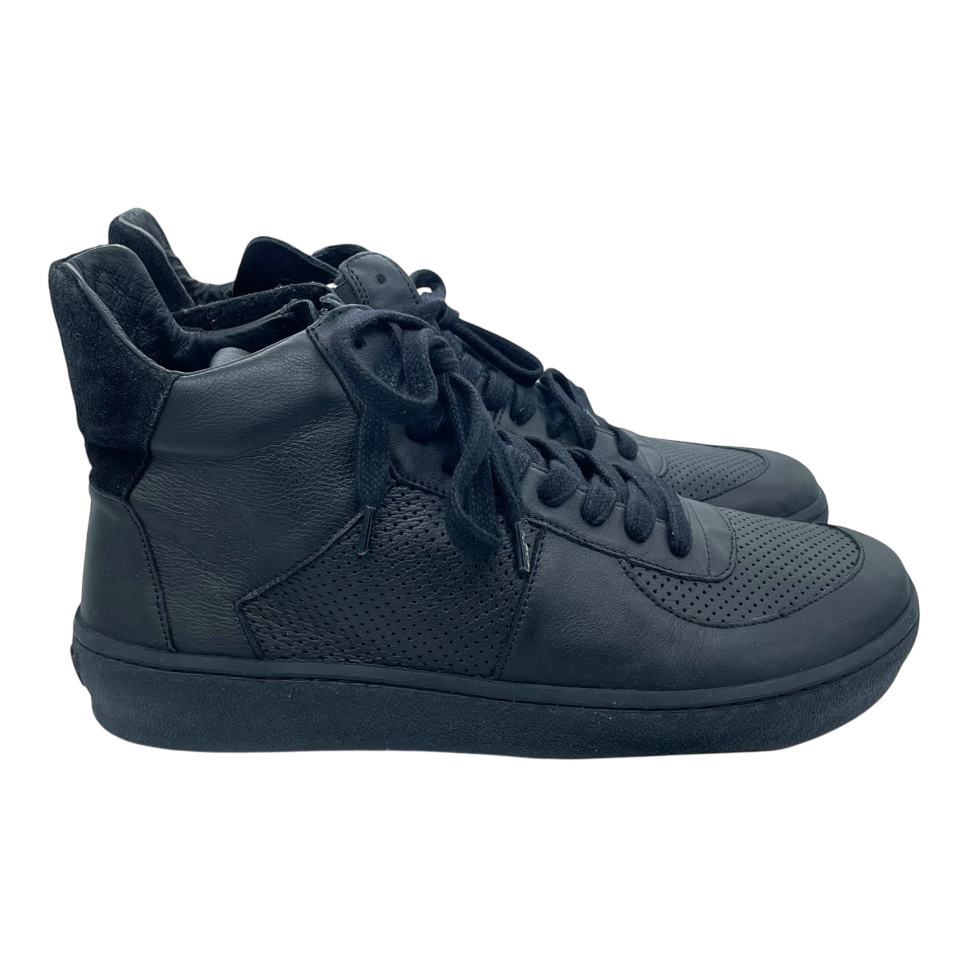 VIBAe Berlin bio leather sneakers, black | 45