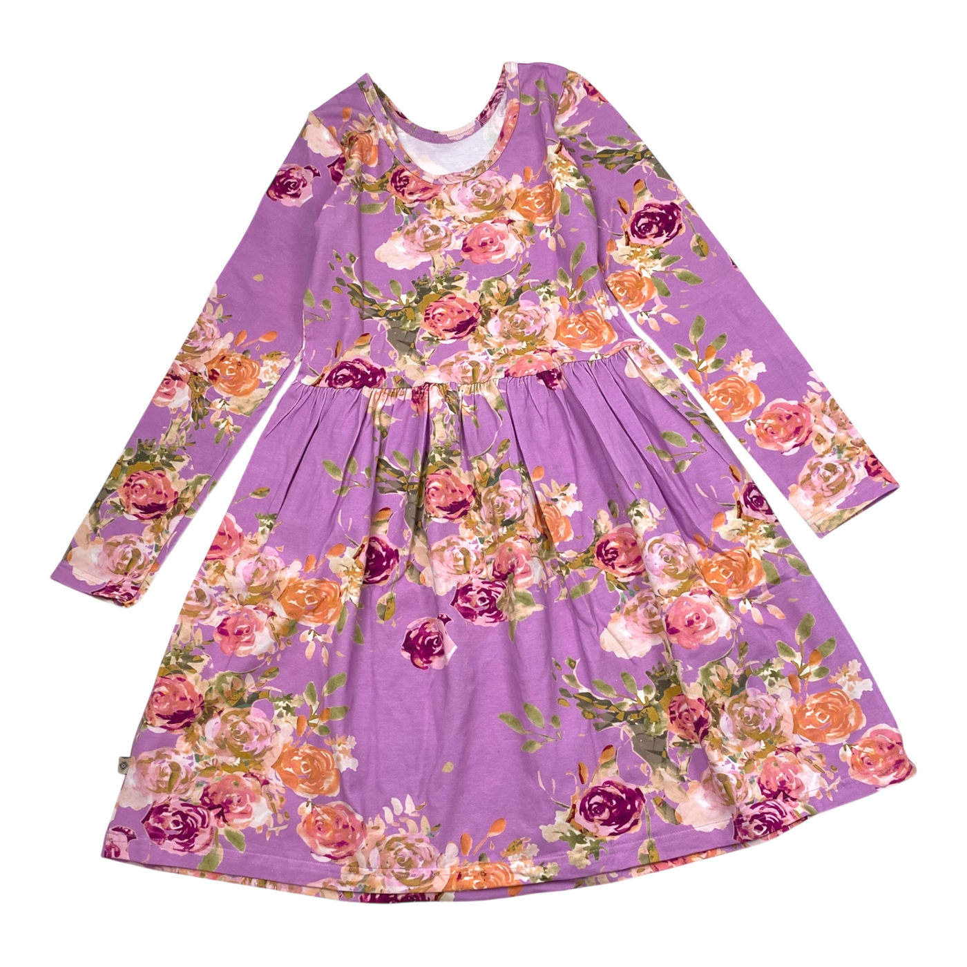 Kaiko dress, rose yard lilac | 146/152cm