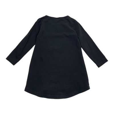 Yo Zen tricot dress, black | 92/98cm