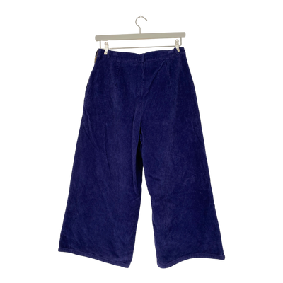 Kaiko corduroy wide pants, purple | woman 40