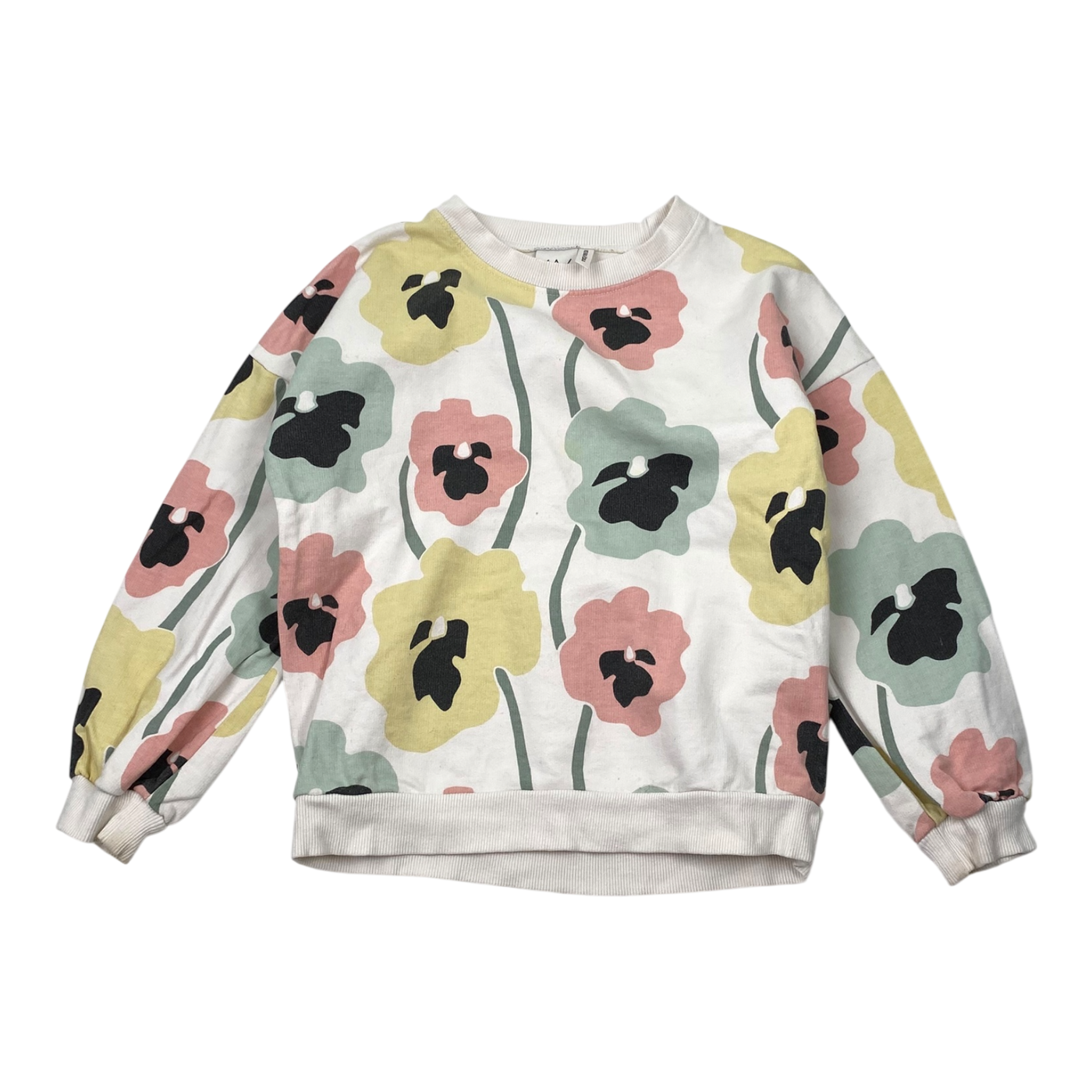 Mainio Sweatshirt, Blume | 110/116 cm