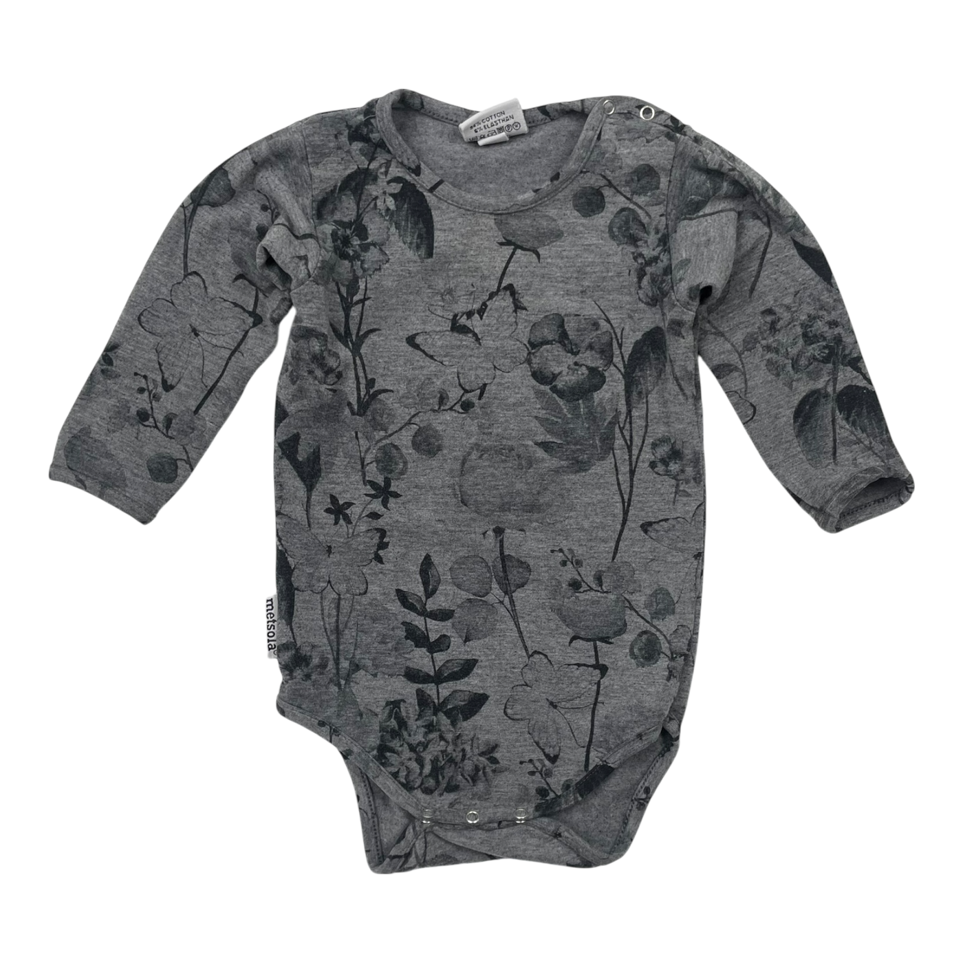 Metsola body, grey flowers | 68cm