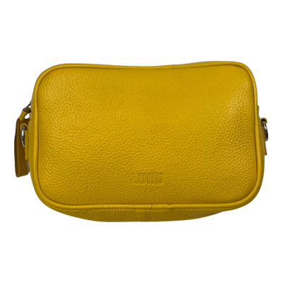 LUMI east-west crossbody bag, yellow