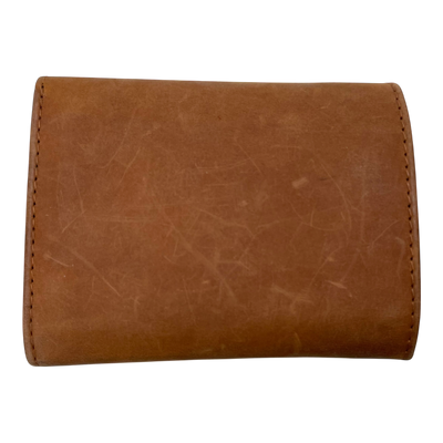 Holzrichter leather wallet, caramel