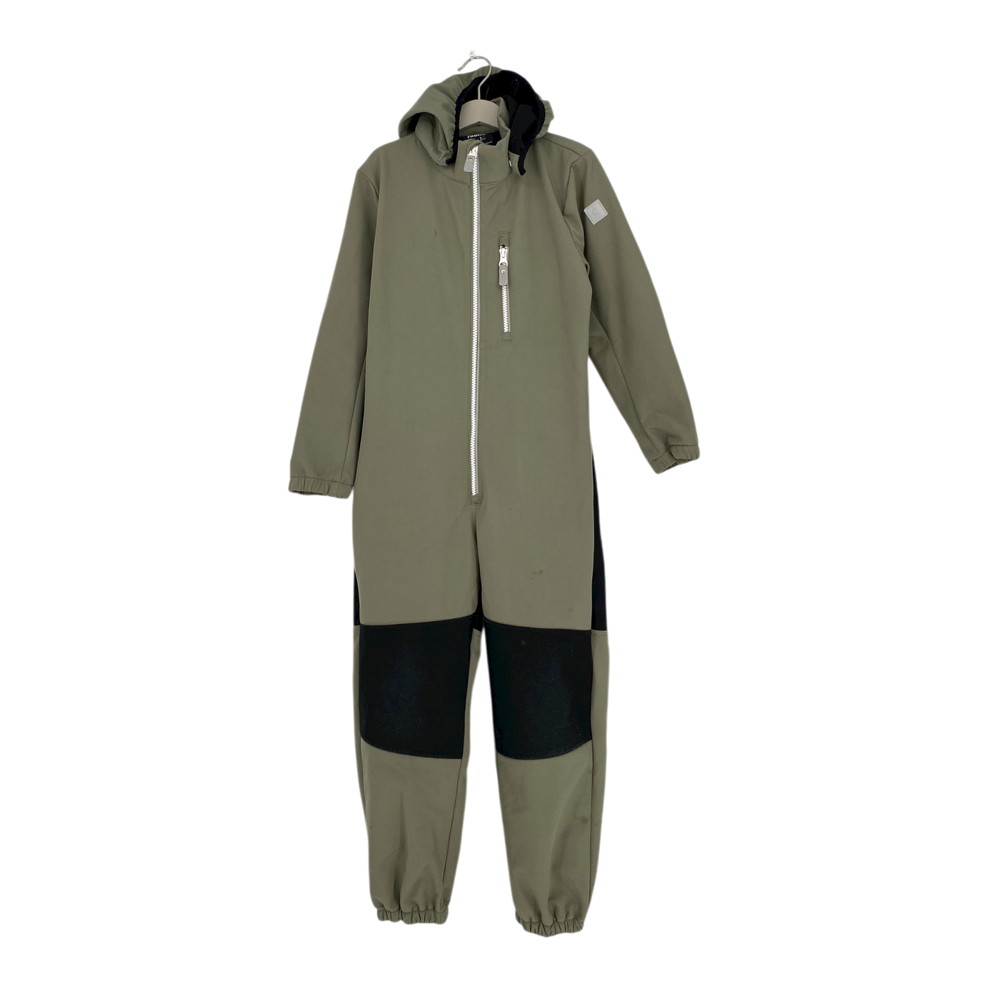 Reima nurmes softshell overall, moss green | 122cm