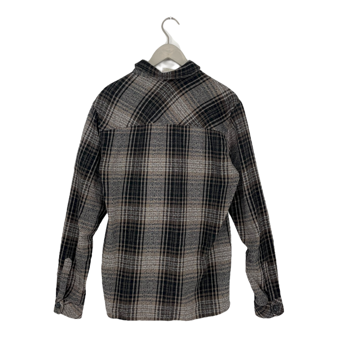 Samsøe Samsøe button shirt, brown | man L