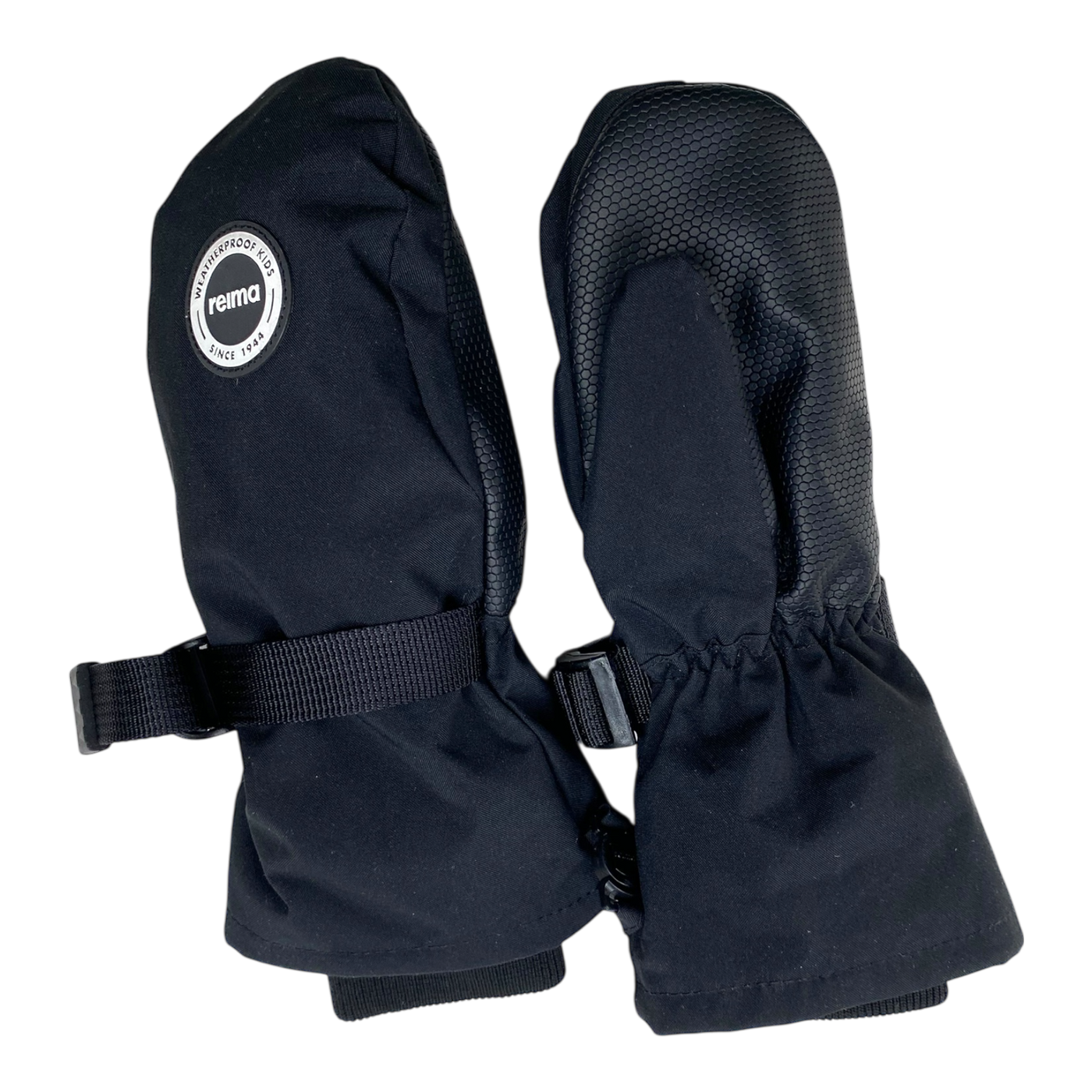 Reima uusio winter gloves, black | 4-6y