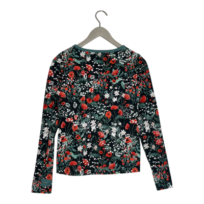 Ommellinen peukku shirt, flowers | woman XS