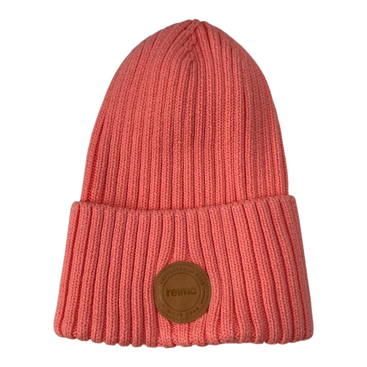 Reima cotton beanie, coral | 1-3y