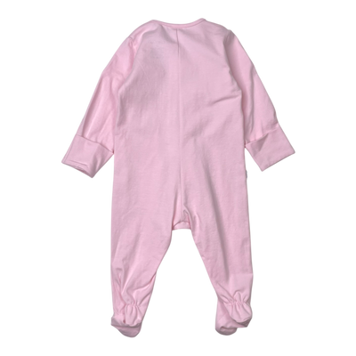 Gugguu frill jumpsuit, pink | 50cm