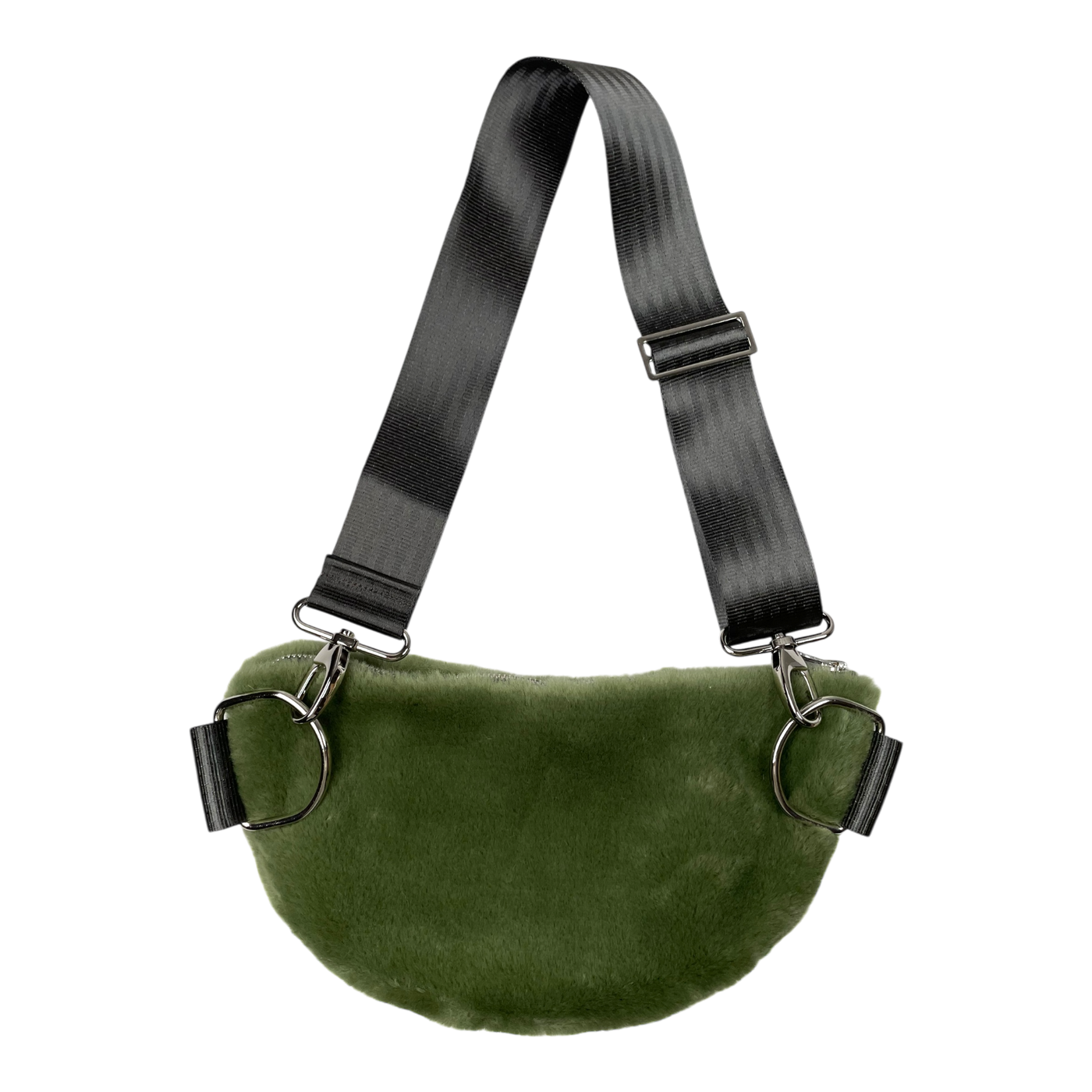 Globe Hope suopursu belt bag, green fake fur | onesize