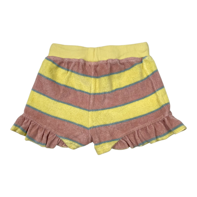 Molo ally terry shorts, ice cream stripe | 116cm