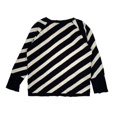 Papu knitted sweater, stripes | 98/104cm